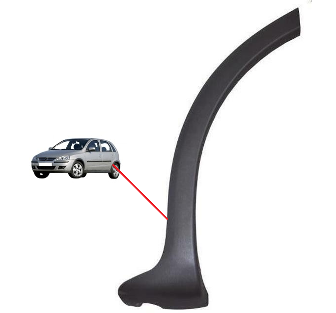 Opel Corsa C Arka Çamurluk Ağız Bakaliti, Dodik SOL 2004 Model ve Sonrası