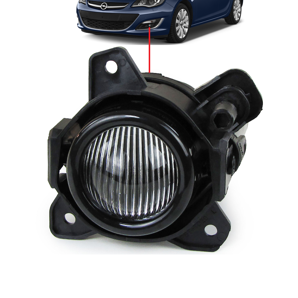 Opel Astra J Sol Sis Farı Mercekli