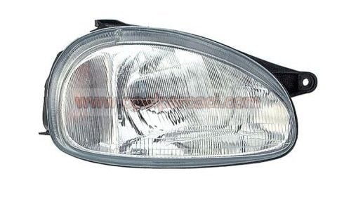 Opel Combo B Far Sağ ( Motor Mesafe Ayarlı Tip ) Sürücü Tarafı