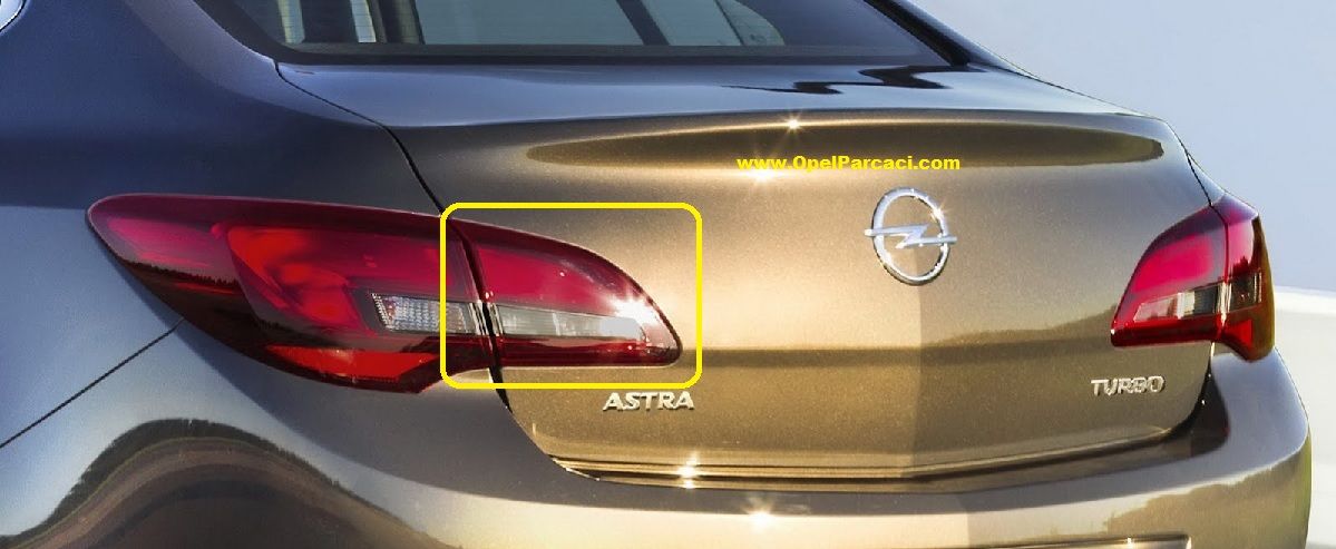 Opel Astra J Sedan Stop Lambası İç SOL