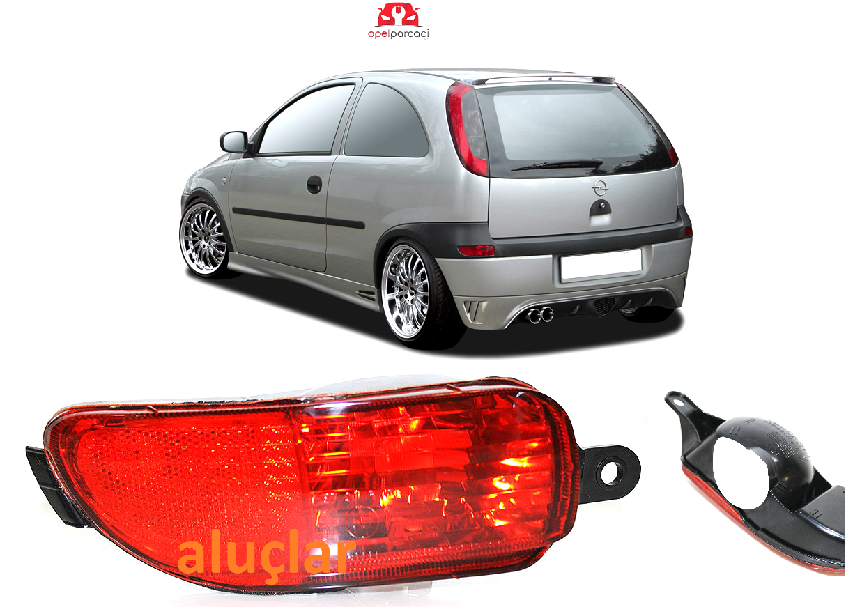 Opel Corsa C Arka Sis Sol 2001 - 2003