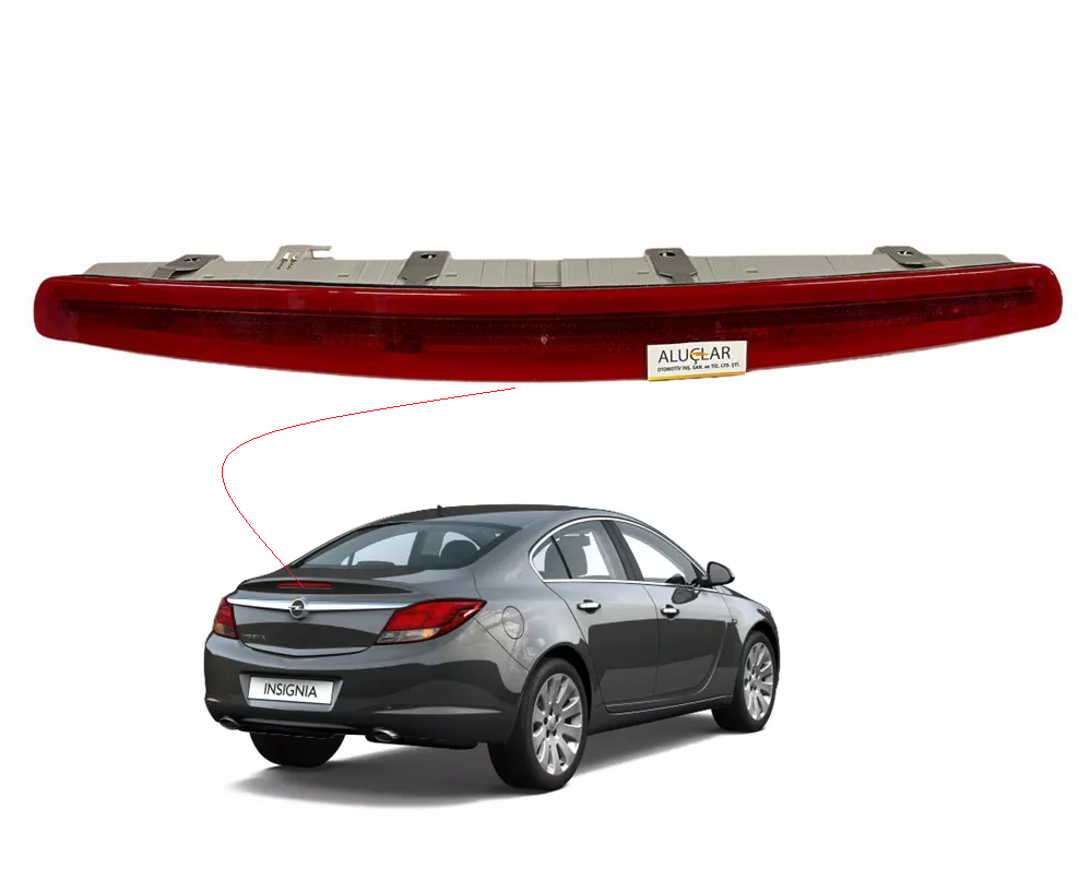 Insignia A 3.Ek Stop Lambası Bagaj Kapağında ki