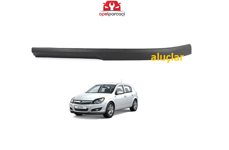 Opel Astra H Ön Tampon Alt Spoiler SOL 2007 Model Sonrası