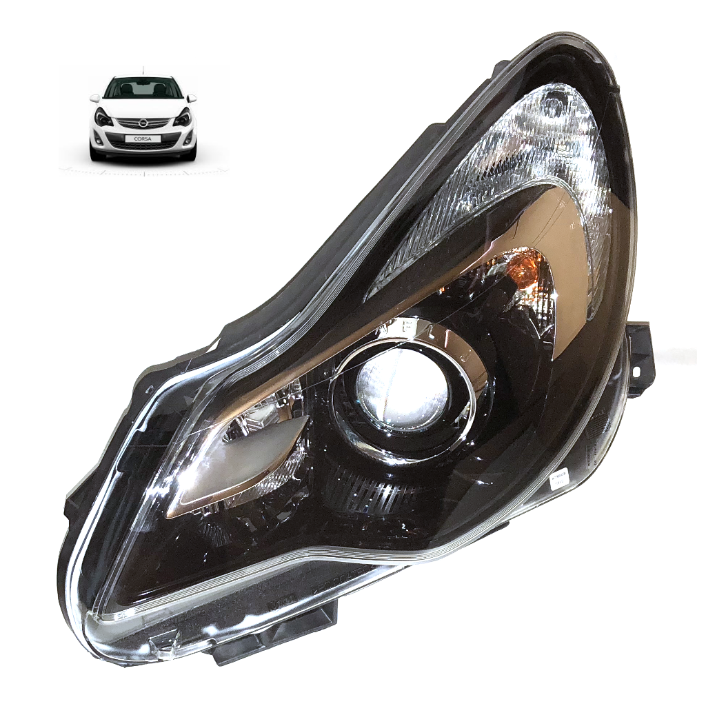 Opel Corsa D OPC Mercekli Far Füme Sol VALEO