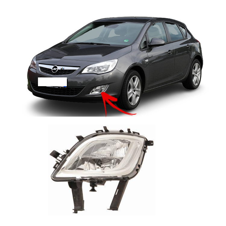 Opel Astra J Sis Farı ve Sinyal Ön Sol DEPO