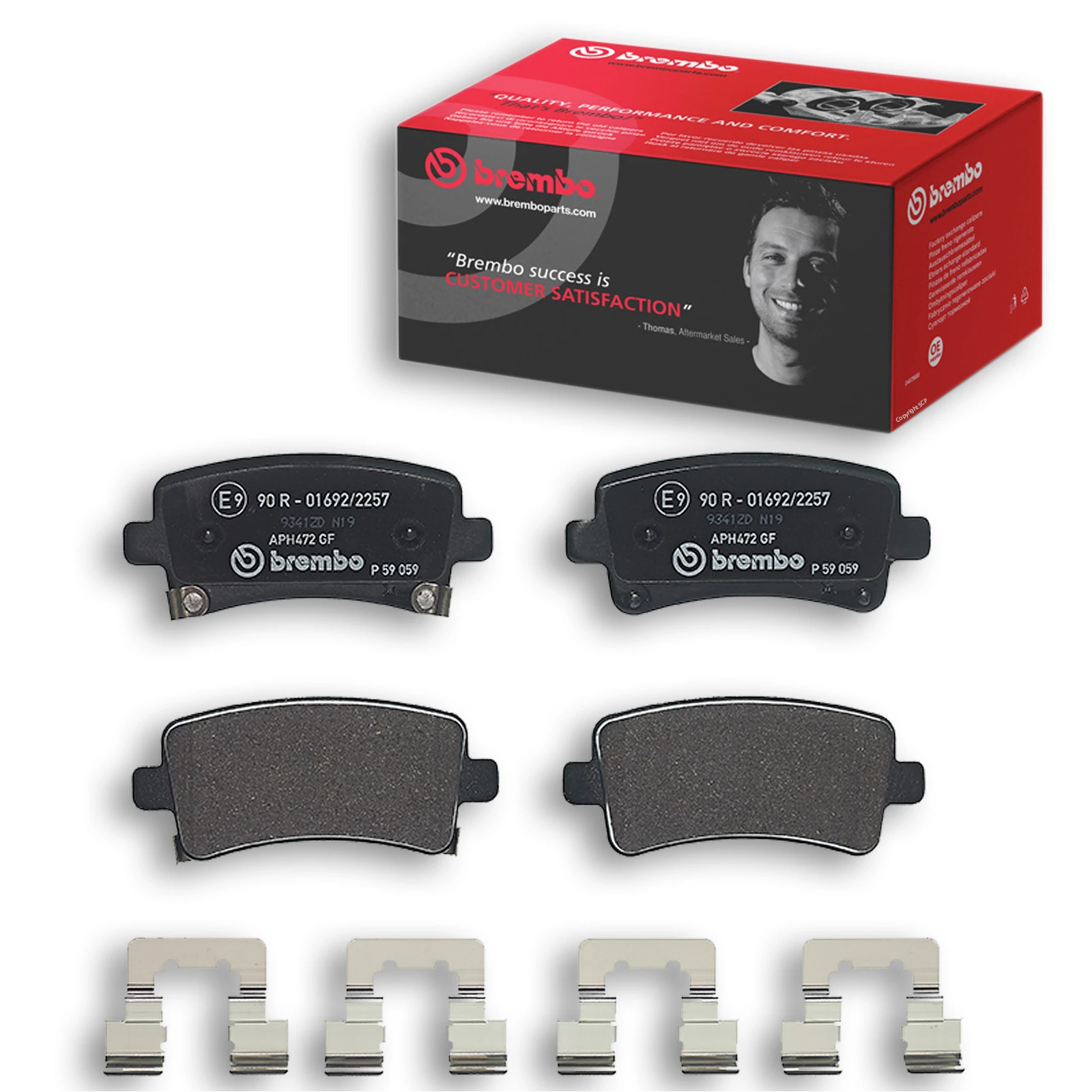 Opel İnsignia Arka Fren Balatası Brembo