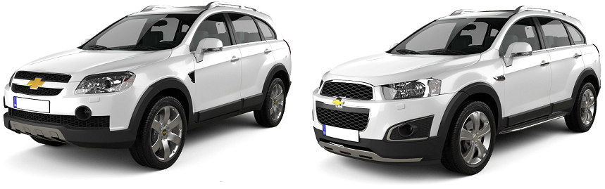 Chevrolet Captiva Bagaj Kapağı Üst Spoiler 3.Stop Lambalı ORIJINAL