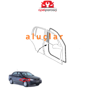 Opel Astra G Ön Kapı Fitili SAĞ ( Sedan - HB 5 Kapılı )