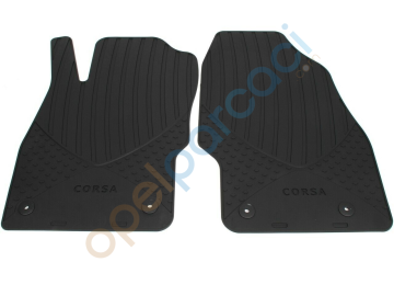 Opel Corsa D Ön Paspas Seti Kauçuk Lastik GM