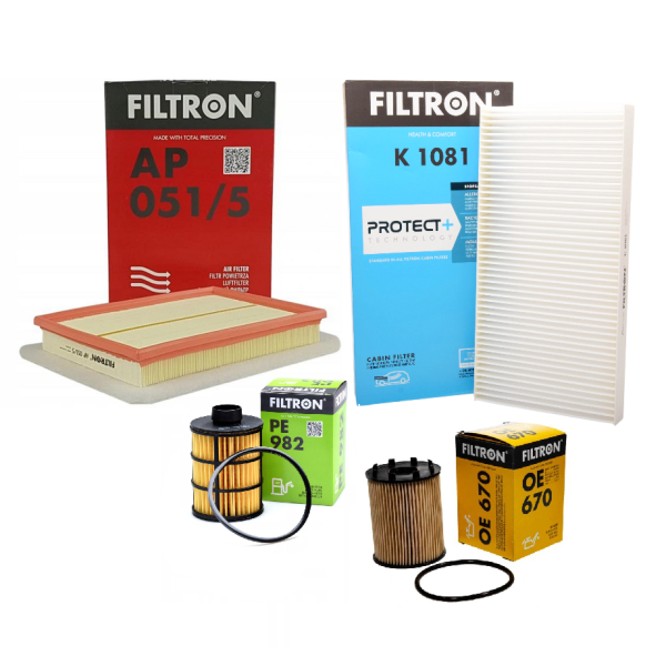 Opel Combo C 1.3 Dizel Periyodik Filtre Bakım Seti Çıkıntılı FILTRON