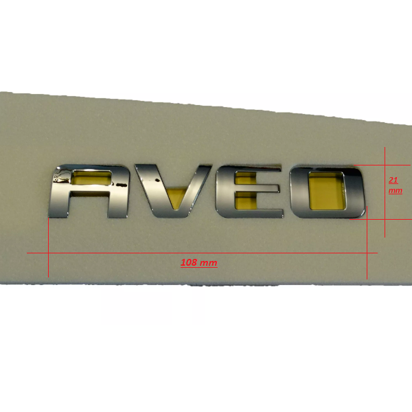 Chevrolet Aveo T300 Arka AVEO Yazı ORIJINAL