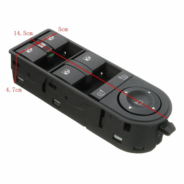 Opel Astra H Ön Sol Cam Açma Düğmesi İthal