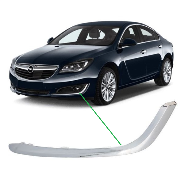 Opel Insignia A Sol Sis Far Çerçeve Krom Çıta