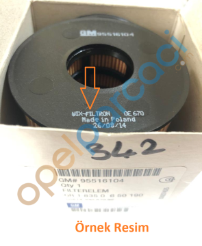 Opel Zafira B Polen Filtresi Dikdörtgen FILTRON