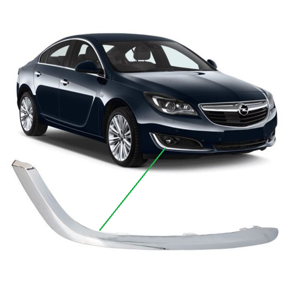 Opel Insignia A Sağ Sis Far Çerçeve Krom Çıta