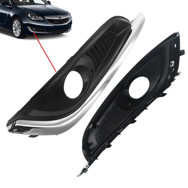 Opel Insignia A Sağ Sis Far Kapağı ve Krom Çıta