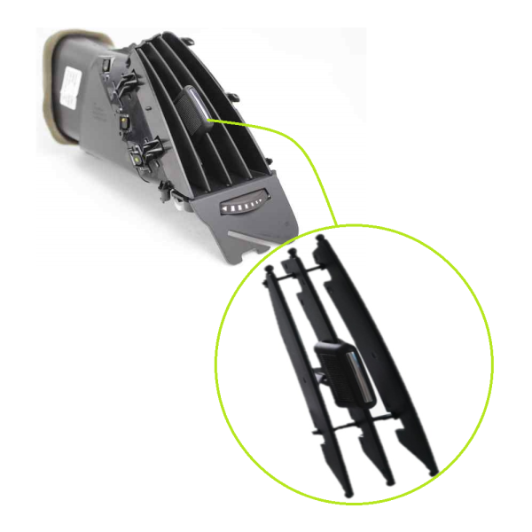 Opel Astra J Orta Sol Havalandırma Muzul Izgarası