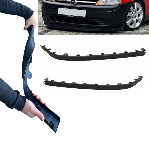 Opel Corsa C Ön Tampon Karlık Lip Takımı KIRILMAZ