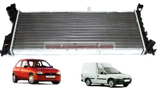 Opel Corsa B - Combo B Su Radyatörü 1.5 - 1.7 Dizel Motorlar MUADİL