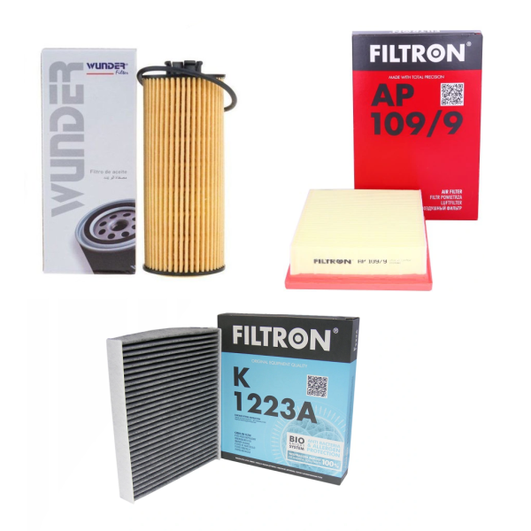 Yeni Aveo T300 1.2 Benzinli Otomatik Periyodik Bakım Filtre Seti