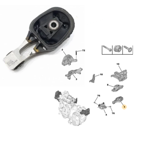 Opel Corsa F 1.2 Şanzıman Alt Kulağı FEBI