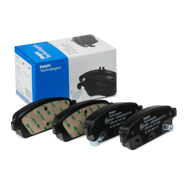 Chevrolet Trax Arka Fren Balata Takımı DELPHI