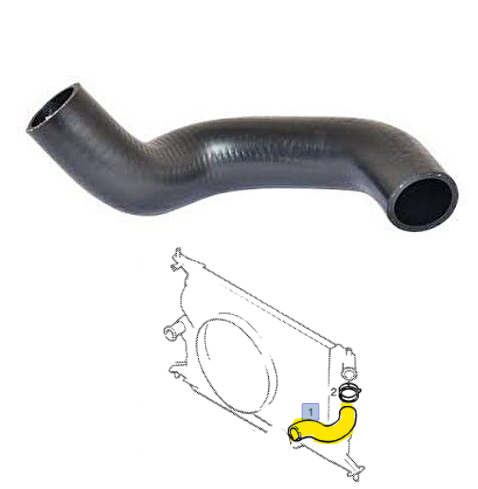 Opel Vectra B 2.0 Benzinli Radyatör Üst Giriş Hortumu