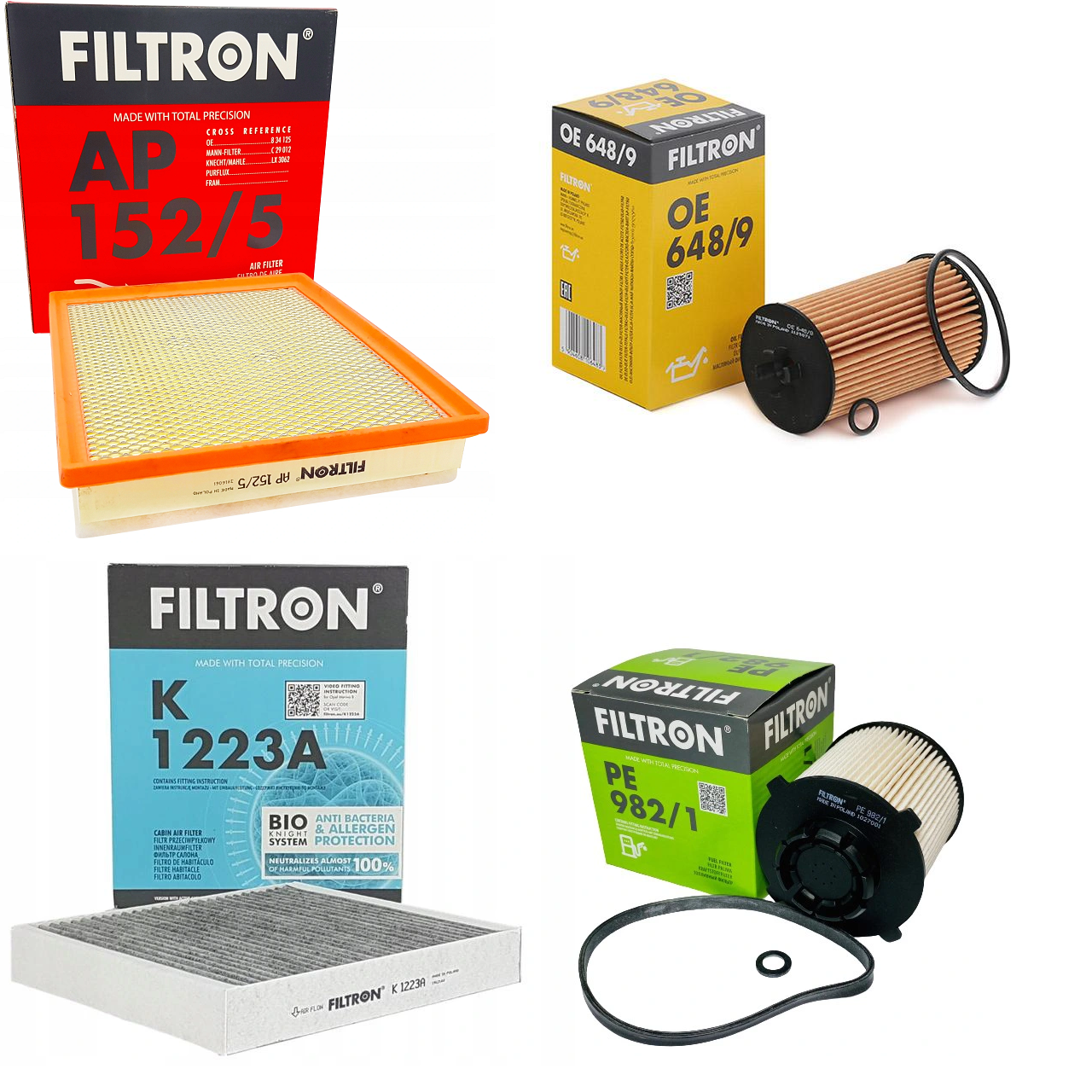 Opel Insignia A 1.6 Dizel Periyodik Bakım Filtre Seti