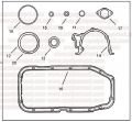 OPEL Alt Takım Conta Tüm ELRİNG 20NE,C20NE,20SEH,20SER,E18NV,S18NV,C18NE,C18NT,C18NZ Motorlar