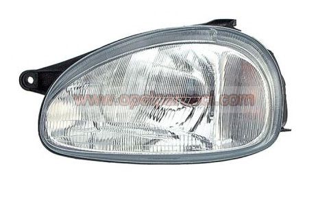 Opel Combo B Far Sol DEPO ( Motor Mesafe Ayarlı Tip ) Sürücü Tarafı