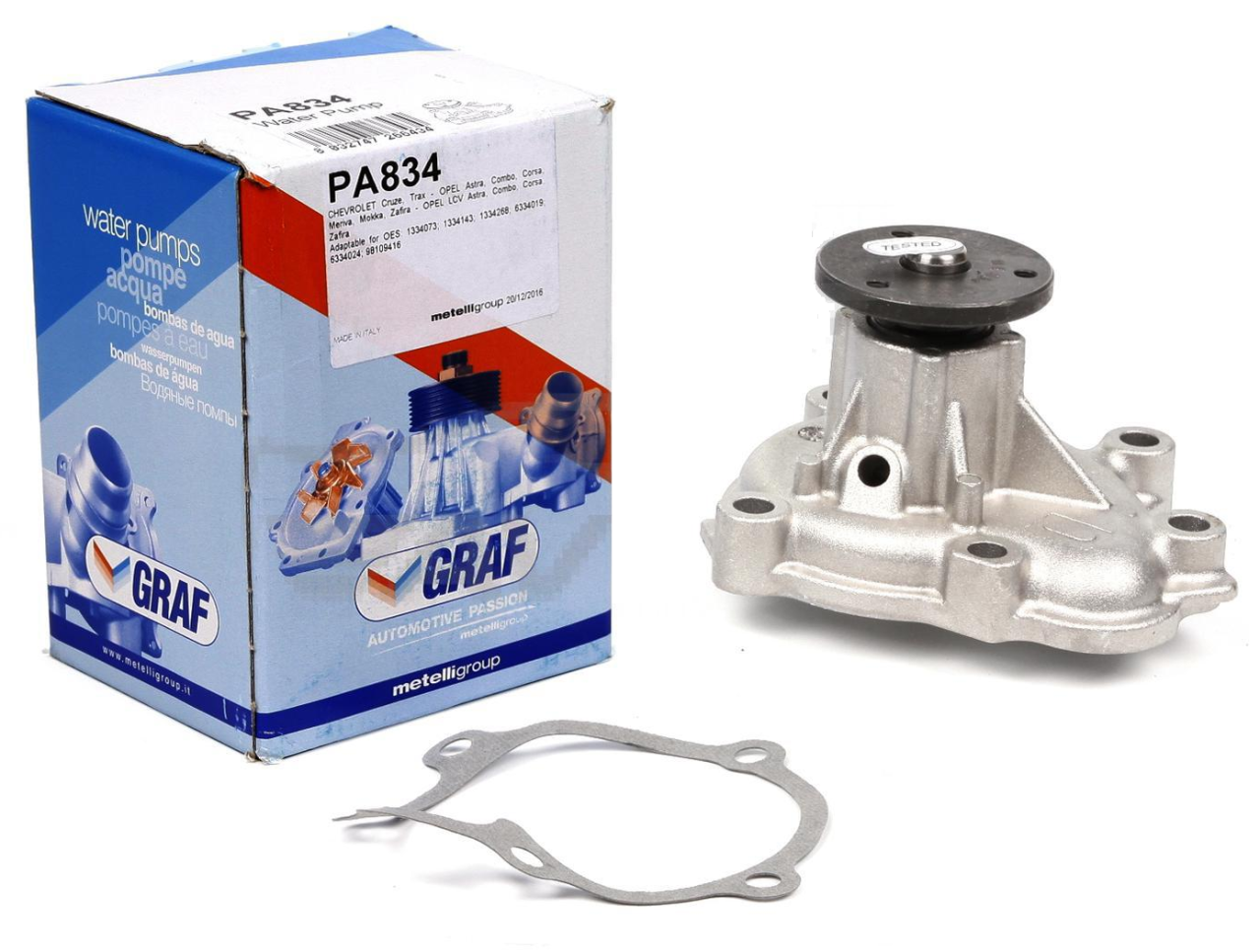 Opel Combo C 1.7 Devirdaim Su Pompası GRAF