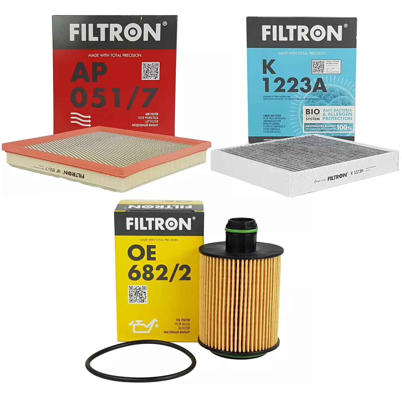 Opel Astra J 1.6 Turbo Benzinli Periyodik Bakım Filtre Set FILTRON