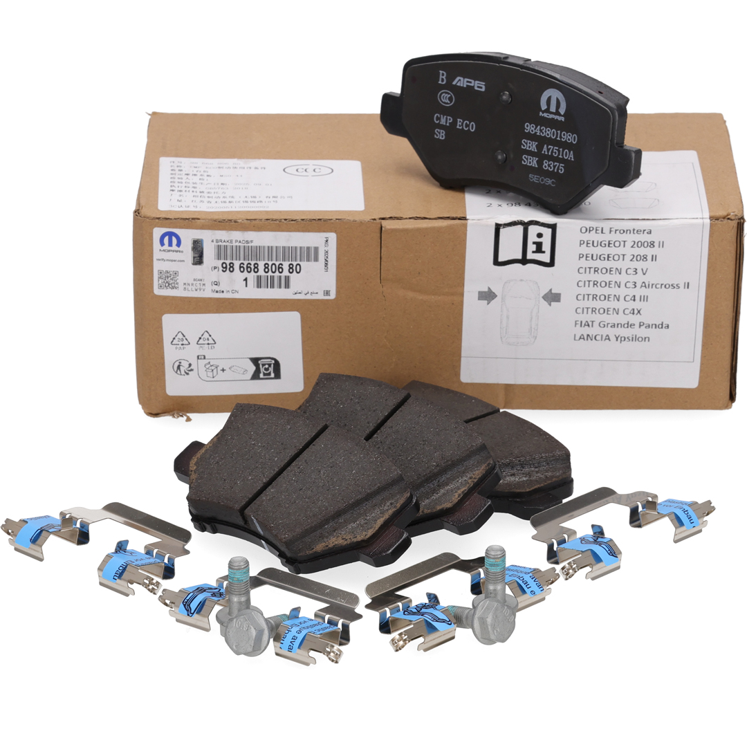 Opel Corsa F Ön Fren Balatası Takımı ORIJINAL