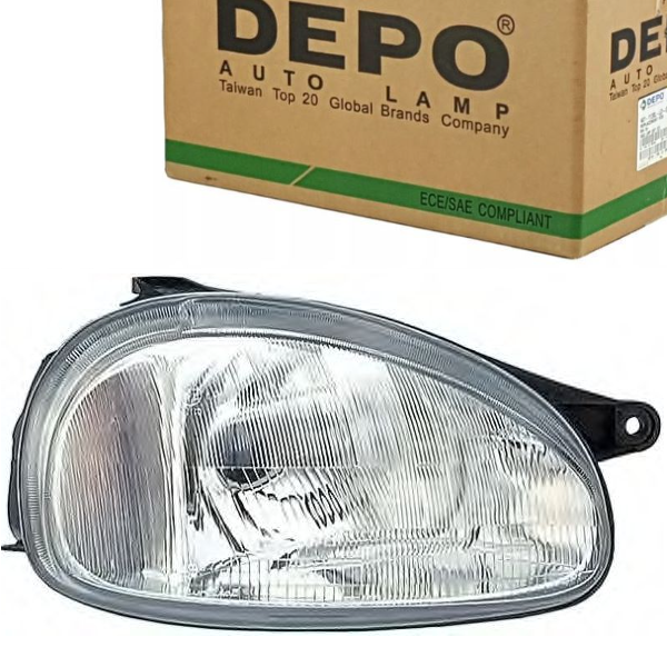 Opel Corsa B Sağ Far Manuel Ayarlı DEPO