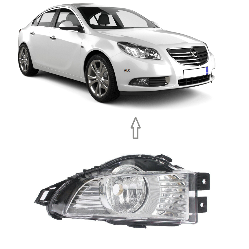 Opel Insıgnia A Makyajsız Sağ Sis Farı ITHAL