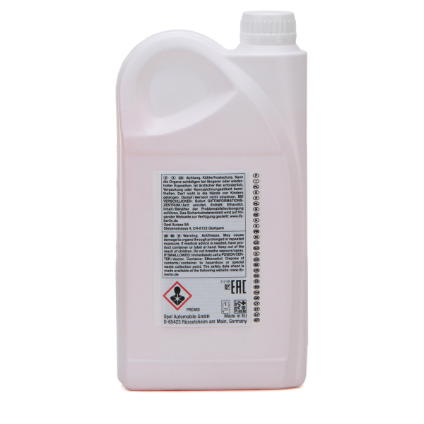 Opel ORIJINAL Organik Antifriz Kırmızı 2 Litre