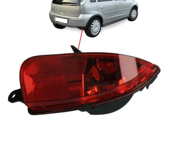 Opel Corsa C Sağ Arka Sis Farı 2004 Sonrası DEPO