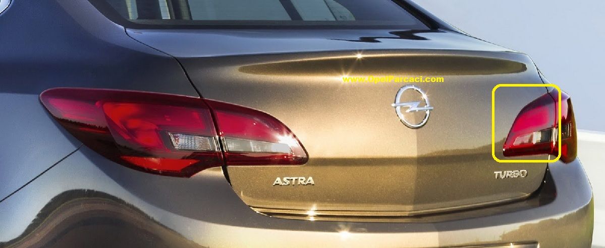 Opel Astra J Sedan Stop Lambası İç SAĞ