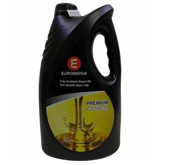 Eurorepar Motor Yağı 5w30 C3 Partiküllü 4 Litre 2024 Üretim