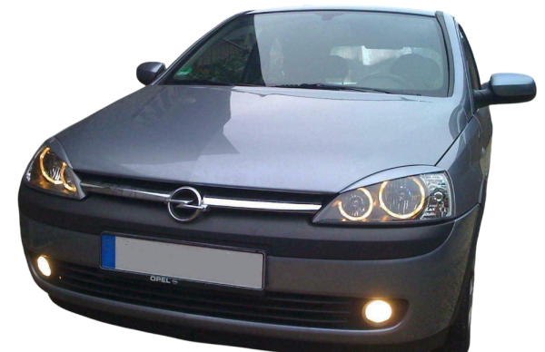 Opel Corsa C Cosmo Angel Eyes Far Siyah Takım ECE Onaylı