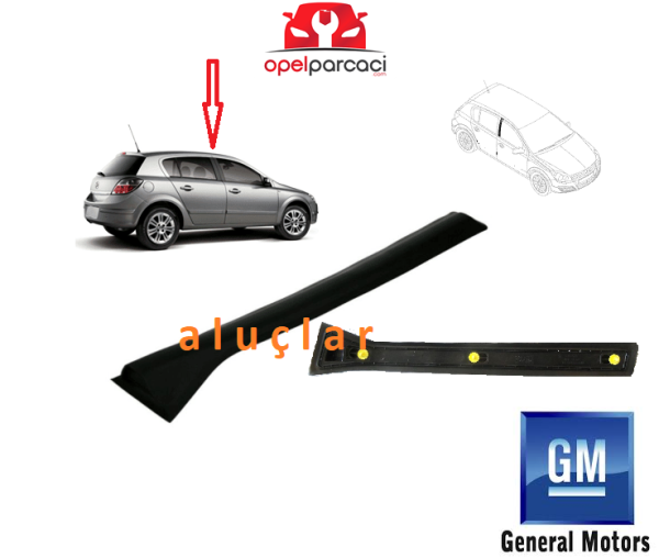 Opel Astra H HB Orta Direk Fitili Sağ
