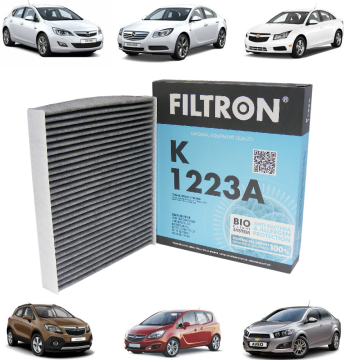Chevrolet Cruze Polen Filtresi KARBONLU FILTRON
