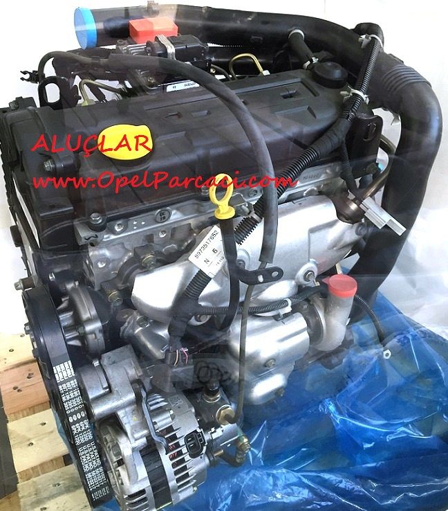 Opel Y17DT Komple Sandık Sıfır Motor Corsa C, Combo C, Astra G