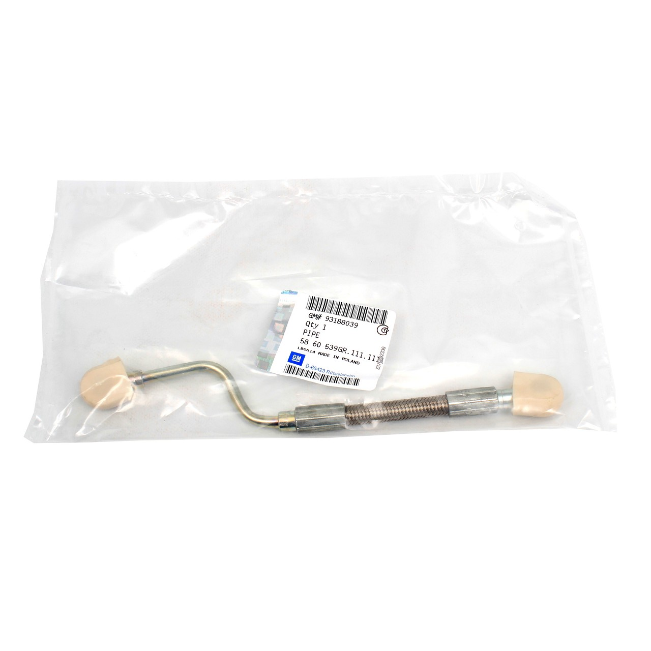 Opel Astra H 1.3 Dizel Yağ Soğutucu Borusu Orijinal GM