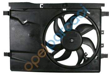Opel Corsa D Fan Motoru + Davlumbaz 1.0 - 1.2 - 1.4 Motorlar İTHAL