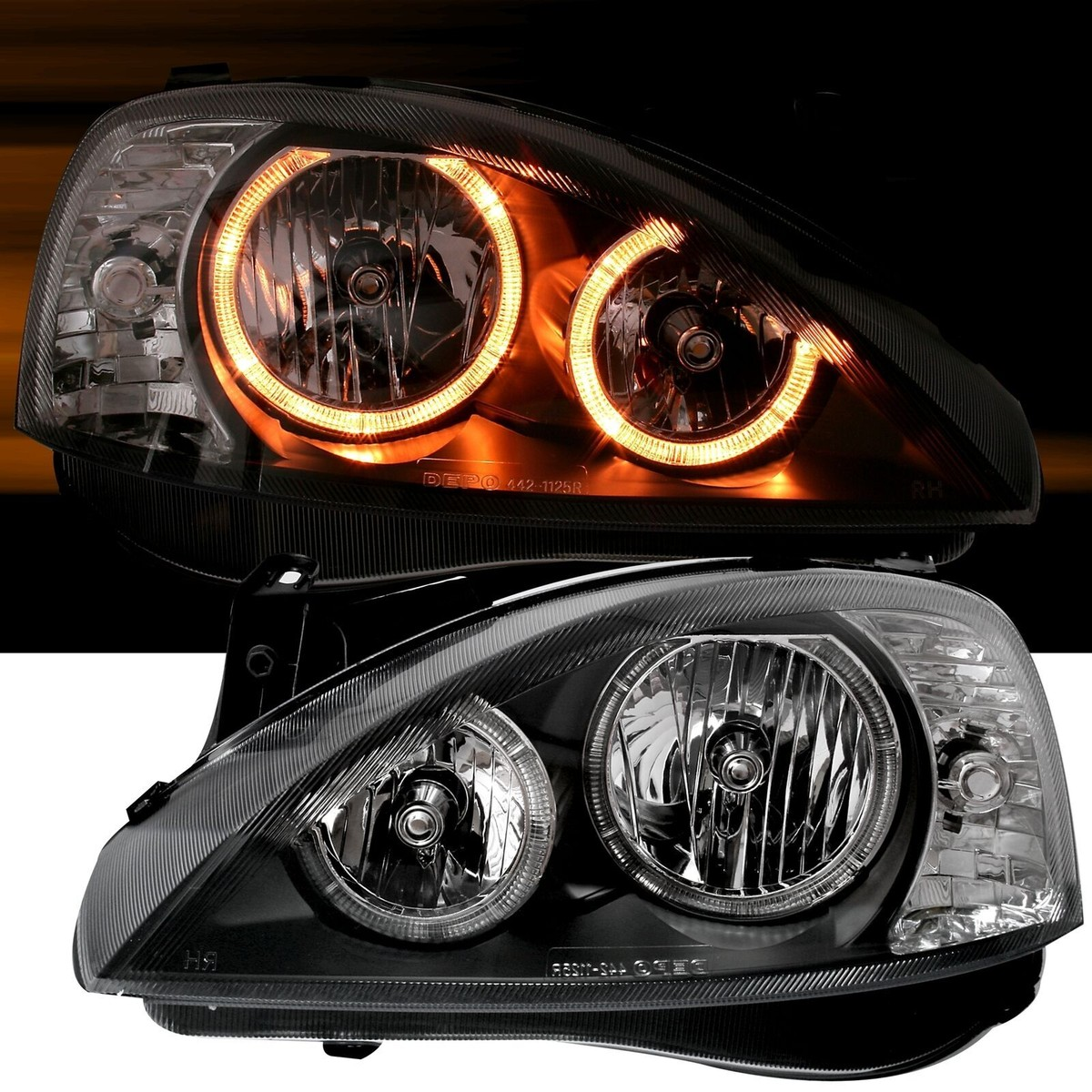 Opel Combo C Cosmo Angel Eyes Far Siyah Takım ECE Onaylı