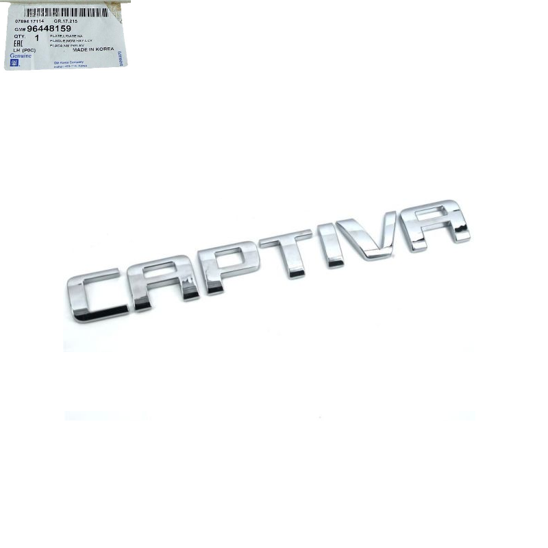 Chevrolet Captiva '' Captiva '' Yazısı Orijinal GM