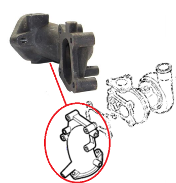 Opel Corsa C 1.7  Turbo Bağlantı Konnektörü Manifold
