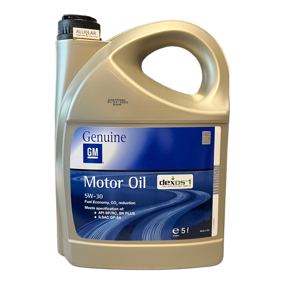 GM 5w30 Motor Yağı Dexos1 Gen3 5 Litre 2024 Dolum