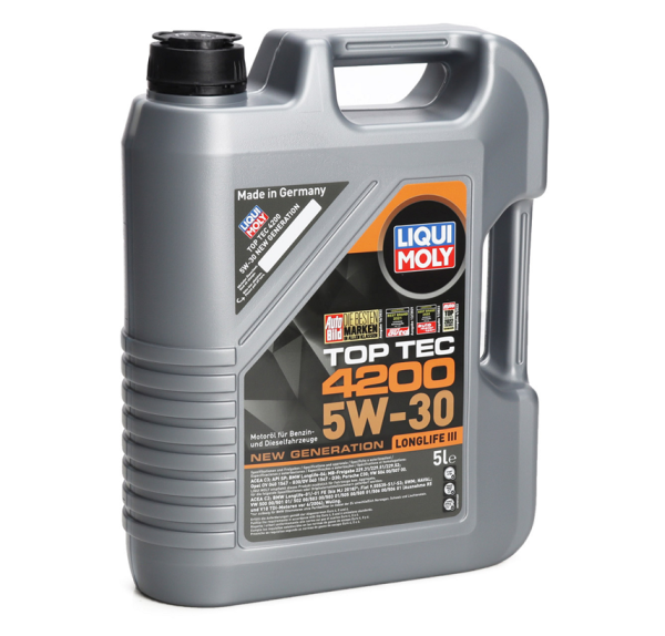 LIQUI MOLY 5W30 Motor Yağı TOP TEC 4200 5 Litre